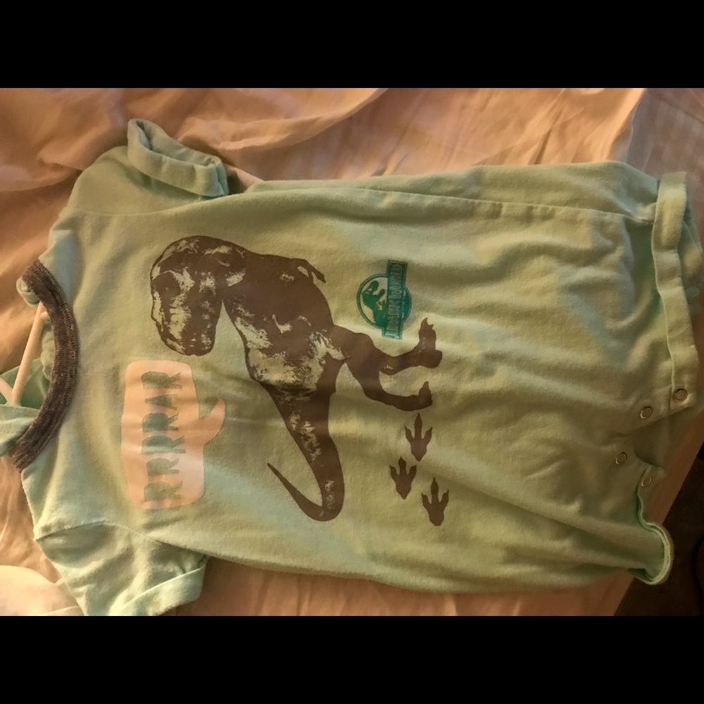 New Jurassic world onesie